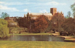 R332311 The Abbey From The Lake. St. Albans. PT9213. 1967 - World