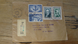 Enveloppe Recommandée PARIS Pour LA CIOTAT - 1951  ............BOITE1.......... 462 - 1921-1960: Modern Period