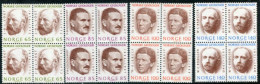 NORWAY 1974 Geologists Blocks Of 4 MNH / **.  Michel 687-90 - Nuevos