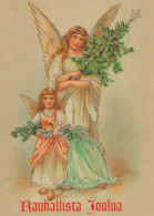 ANGE NOËL Vintage Carte Postale CPSM #PAH876.A - Angels