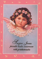 ANGEL CHRISTMAS Holidays Vintage Postcard CPSM #PAH843.A - Angels