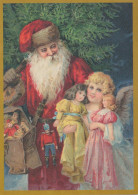 ANGEL CHRISTMAS Holidays Vintage Postcard CPSM #PAH438.A - Angels