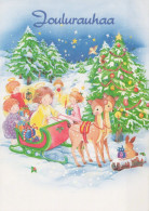 ANGEL CHRISTMAS Holidays Vintage Postcard CPSM #PAH354.A - Engel
