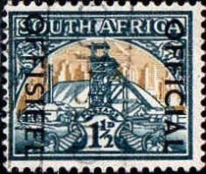 Afrique Du Sud Service Obl Yv: 56 Mi:70 Mine D'or (Obl.mécanique) - Officials