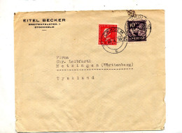 Lettre Cachet Stockholm Sur Roi Lion - Lettres & Documents