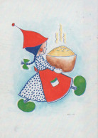 Neujahr Weihnachten KINDER Vintage Ansichtskarte Postkarte CPSM #PAU140.A - Neujahr