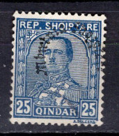 K1721 - ALBANIA ALBANIE Yv N°212 - Albanien