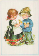 PASQUA BAMBINO UOVO Vintage Cartolina CPSM #PBO288.A - Pasen