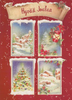 Feliz Año Navidad Vintage Tarjeta Postal CPSM #PBN446.A - Neujahr