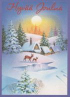 Feliz Año Navidad Vintage Tarjeta Postal CPSM #PBM945.A - New Year