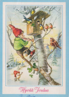 Buon Anno Natale BAMBINO Vintage Cartolina CPSM #PBM171.A - New Year