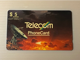 (No Control Number) Unused New Zealand Telecom GPT Phonecard - SATELLITE, Set Of 1 Unused Card - New Zealand