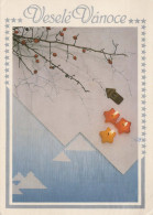 Feliz Año Navidad VELA Vintage Tarjeta Postal CPSM #PBA817.A - Neujahr