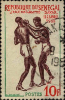 Senegal (Rep) Poste Obl Yv: 217 Mi:258 Jeux De L'Amitié Boxe (Beau Cachet Rond) - Sénégal (1960-...)