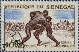 Sénégal (Rep) Poste Obl Yv: 205 Mi:245 Luttes Africaines (TB Cachet Rond) - Senegal (1960-...)