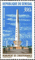 Sénégal (Rep) Avion N** Yv: 40 Mi:279 Monument De L'Indépendance - Sénégal (1960-...)