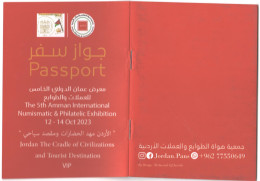 JORDAN - PASSPORT EXHIBITION 5/ 2023 - READ ONLY 40 PASSPORT - Giordania