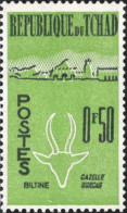 Tchad (Rep) Poste N** Yv:  66 Mi:69 Biltine Gazelle Dorcas - Tchad (1960-...)