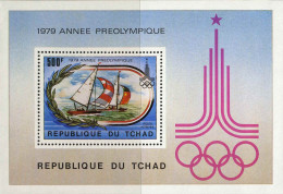 Tchad (Rep) Bloc N** Yv:30 Mi:78 Année Préolympique - Tchad (1960-...)