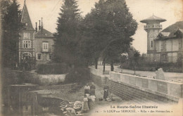 St Loup Sur Sémouse * La Villa LES PERVENCHES * Lavoir Laveuses - Autres & Non Classés