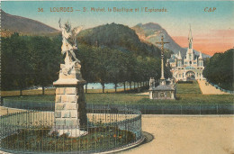 65 - LOURDES St Michel La Basilique - Lourdes