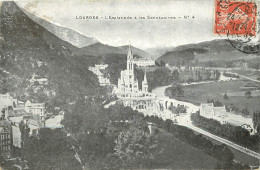 65 - LOURDES L'esplanade - Lourdes