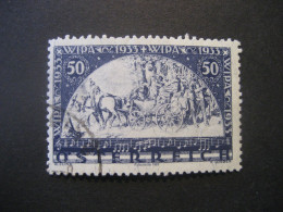 Österreich 1933- WIPA-Marke Faksimile Von 1981 Mit Fragmentstempel - Unused Stamps
