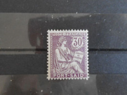 PORT-SAID YT 29 TYPE MOUCHON 30c. Violet* - Ongebruikt