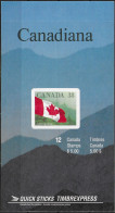 1989 Canada Forest And Flag 12v. In Booklet MNH SG N. 1328 - Autres & Non Classés