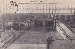 La Gare D' Austerlitz : Crue De La Seine - Pariser Métro, Bahnhöfe