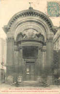 75 - PARIS - CHAPELLE DE L'ANCIEN COLLEGE DES LOMBARDS RUE DES CARMES - Enseignement, Ecoles Et Universités