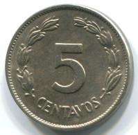 5 CENTAVOS 1946 ECUADOR Moneda #WW1180.E.A - Equateur