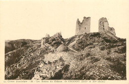 26 - RUINES DU CHÂTEAU DE CROZANT - Altri & Non Classificati