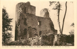 23 - RUINES DU CHÂTEAU DE MADAME DE MONTLAUR - Otros & Sin Clasificación