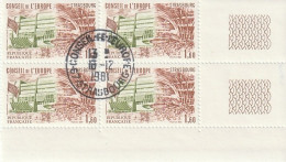 BCT - Palais De L'Europe 1F60 - Bloc De 4 - 1981 - Used