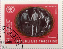 Togo (Rep) Poste Obl Yv: 687/691 25.Anniversaire De L'ONU (Beau Cachet Rond) - Togo (1960-...)