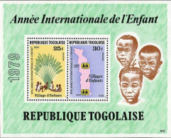 Togo (Rep) Bloc N** Yv:129 Mi:143 Année Internationale De L'enfant - Togo (1960-...)