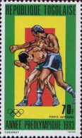 Togo (Rep) Avion N** Yv:486/489 Année Préolympique - Togo (1960-...)