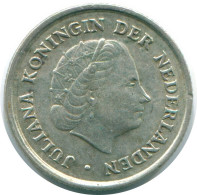 1/10 GULDEN 1966 NETHERLANDS ANTILLES SILVER Colonial Coin #NL12909.3.U.A - Antille Olandesi