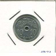 10 LEPTA 1971 GRIECHENLAND GREECE Münze #AK408.D.A - Grèce