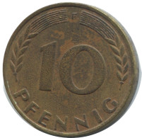 10 PFENNIG 1970 F BRD DEUTSCHLAND Münze GERMANY #AD558.9.D.A - 10 Pfennig