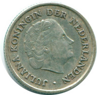 1/10 GULDEN 1960 NIEDERLÄNDISCHE ANTILLEN SILBER Koloniale Münze #NL12306.3.D.A - Niederländische Antillen