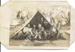 Prima Guerra Mondiale, Accampamento Militare. 1915 -Trentino - Guerra, Militari