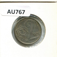 2 KORUN 1983 CHECOSLOVAQUIA CZECHOESLOVAQUIA SLOVAKIA Moneda #AU767.E.A - Tsjechoslowakije