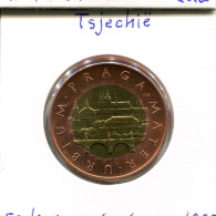 50 KORUN 1993 REPÚBLICA CHECA CZECH REPUBLIC BIMETALLIC Moneda #AP792.2.E.A - Tschechische Rep.