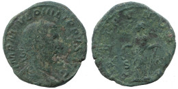PHILIP I Rome AD244-249 LAET FVNDATA/S-C Laetitia 16.1g/30mm #NNN2064.48.F.A - The Military Crisis (235 AD To 284 AD)