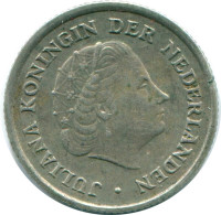 1/10 GULDEN 1957 NIEDERLÄNDISCHE ANTILLEN SILBER Koloniale Münze #NL12168.3.D.A - Antilles Néerlandaises