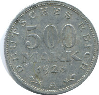 500 MARK 1923 A ALLEMAGNE Pièce GERMANY #AD757.9.F.A - 200 & 500 Mark