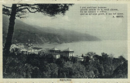 ARENZANO, Genova - Panorama - Poesia Di A. Gritti - VG - #015 - Andere & Zonder Classificatie