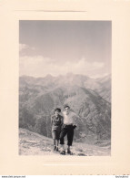 ALPES MONTAGNE LE MONT CHAJOL 2293m  PHOTO ORIGINALE 11 X 8 CM R19 - Orte